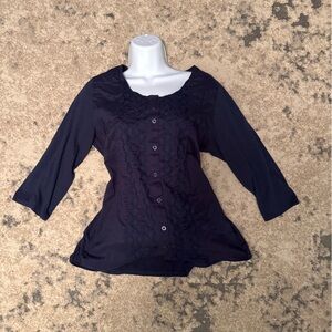 Coldwater Creek Blue Women's Top